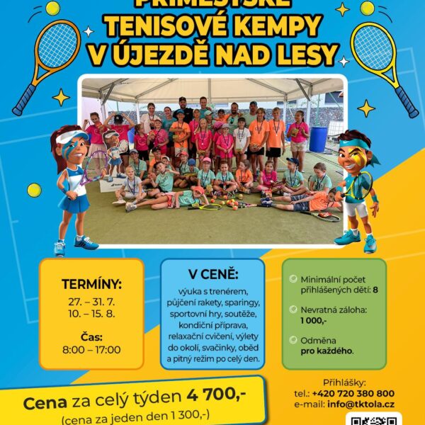 Příměstský tábor Újezd nad Lesy